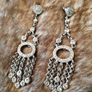 Italian Crystal Chandelier Earrings